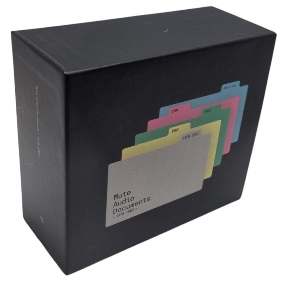 Mute Label Mute Audio Documents UK CD Album Box Set AUDIOBOX1