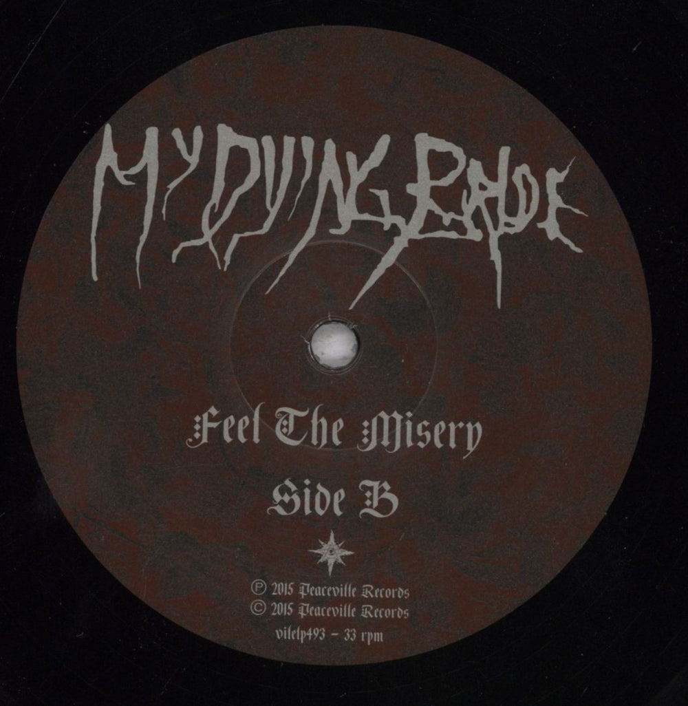 My Dying Bride Feel The Misery UK 2-LP vinyl record set (Double LP Album) MPT2LFE839820