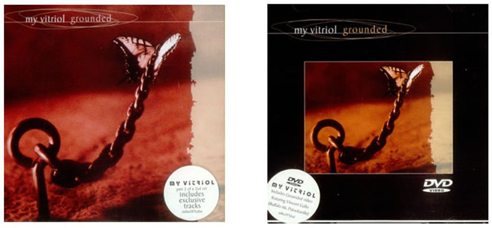 My Vitriol Grounded UK 3-disc CD/DVD Set MVT3DGR535785