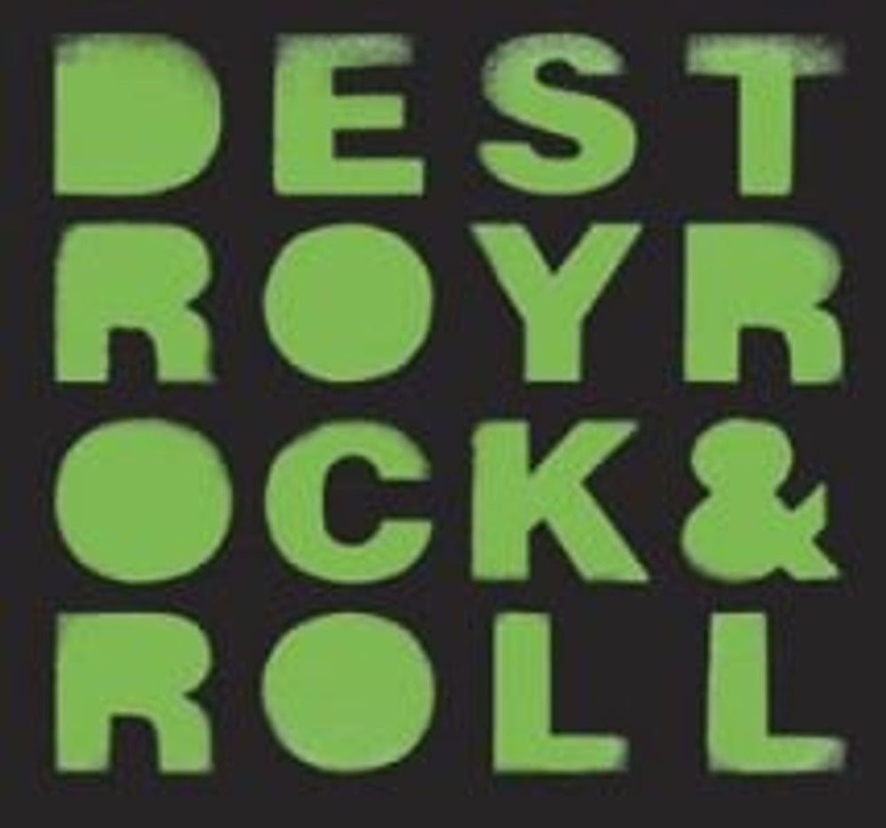 Mylo Destroy Rock & Roll Australian CD single (CD5 / 5") HUSSYCD5054