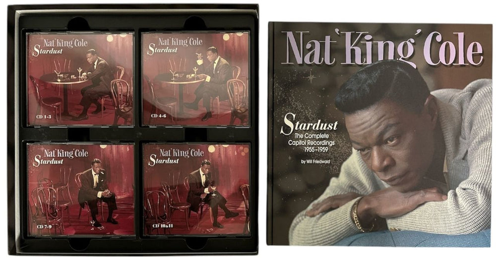 Nat King Cole Stardust: The Complete Capitol Recordings 1955-1959 German CD Album Box Set NKCDXST861240