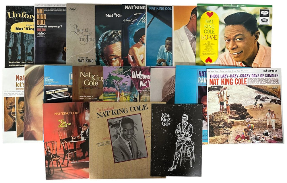 Nat King Cole The Capitol Years - EX UK Vinyl Box Set NKCVXTH863935