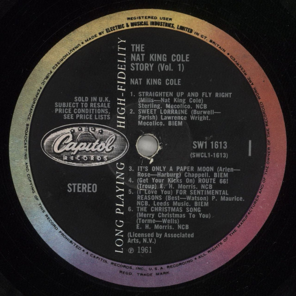 Nat King Cole The Nat King Cole Story Volumes 1-3 UK 3-LP vinyl record set (Triple LP Album) NKC3LTH878437