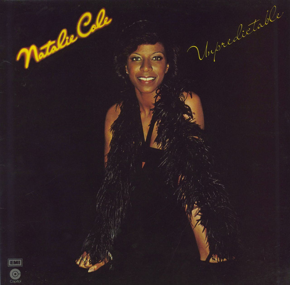 Natalie Cole Unpredictable UK vinyl LP album (LP record) E-ST11600