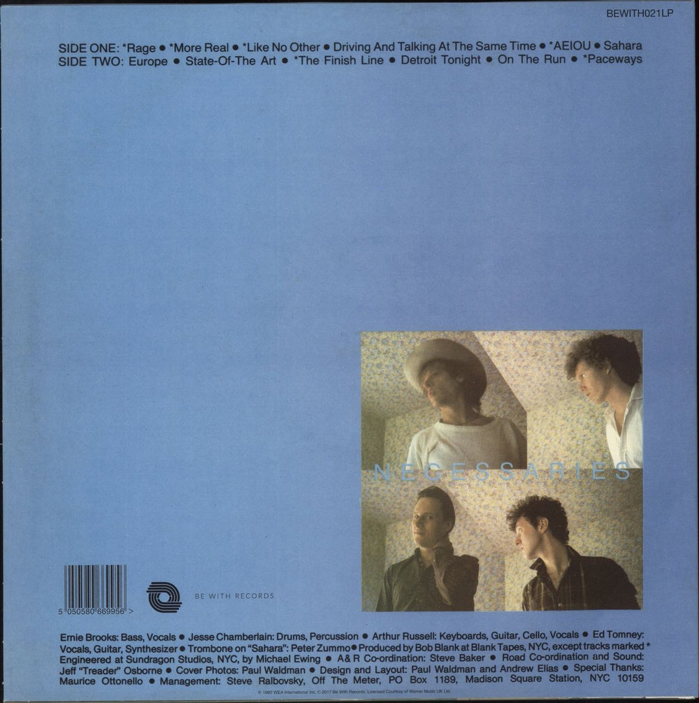 Necessaries Event Horizon - 180G Vinyl UK vinyl LP album (LP record) 5050580669956