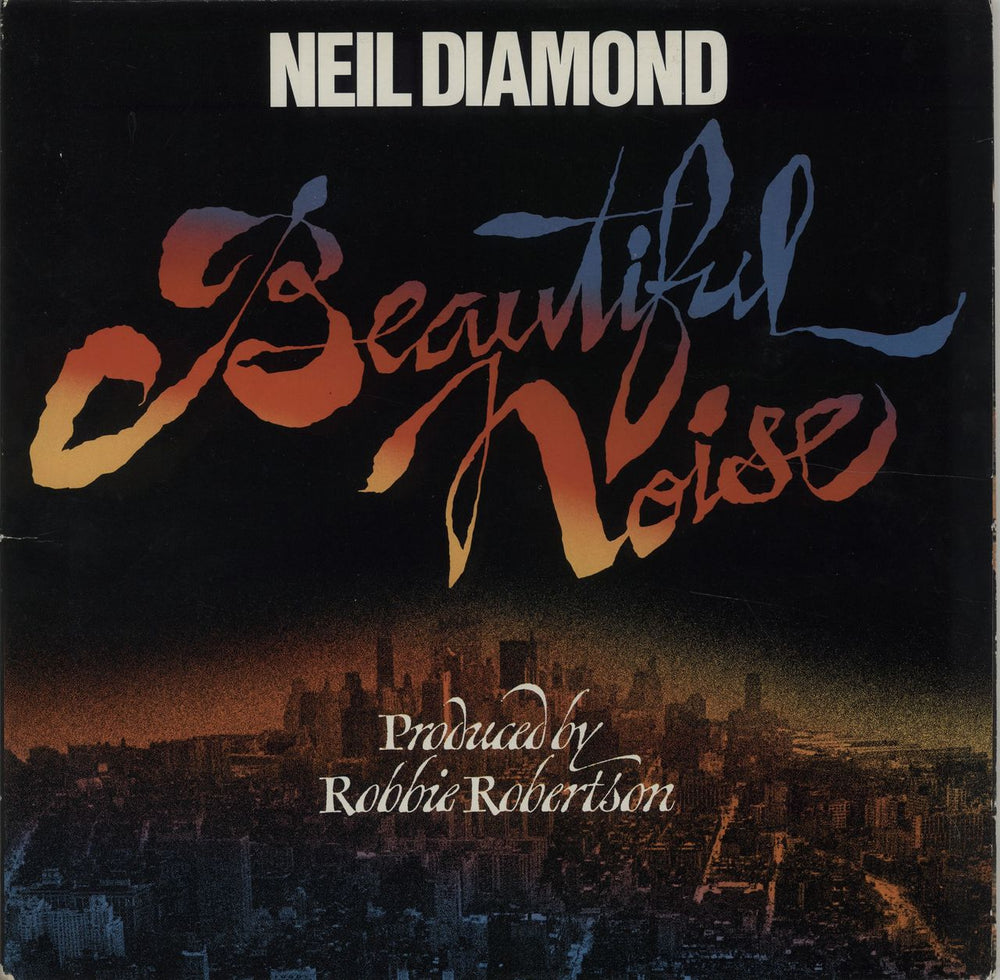 Neil Diamond Beautiful Noise Dutch vinyl LP album (LP record) CBS86004