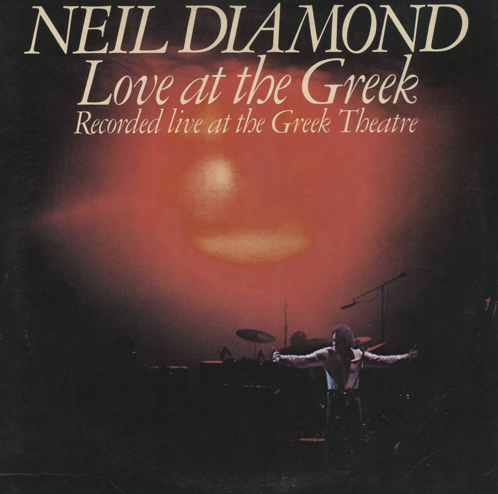 Neil Diamond Love At The Greek US 2-LP vinyl record set (Double LP Album) KC234404