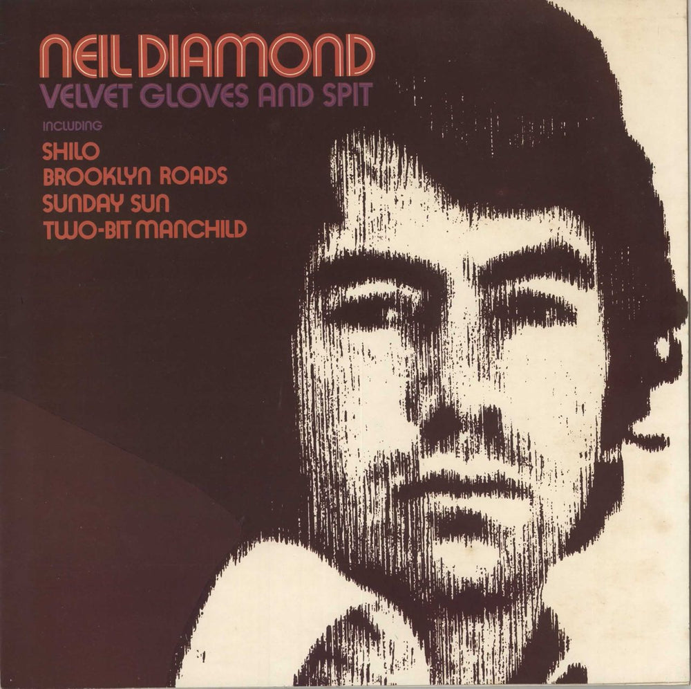 Neil Diamond Velvet Gloves And Spit UK vinyl LP album (LP record) MCF2512