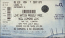 Neil Diamond World Tour 2011 + Ticket Stub UK tour programme NDITRWO840860