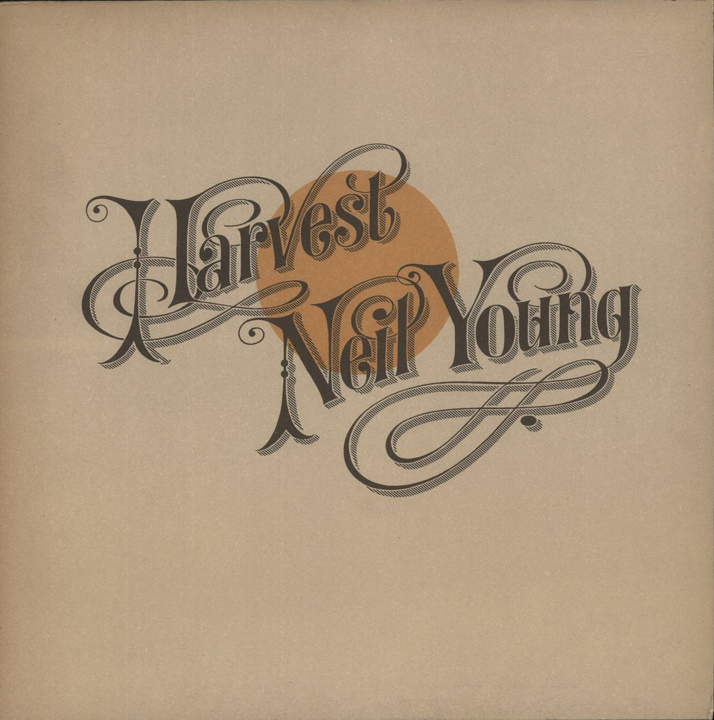 Neil Young Harvest - 1st - Complete - EX UK vinyl LP album (LP record) K54005