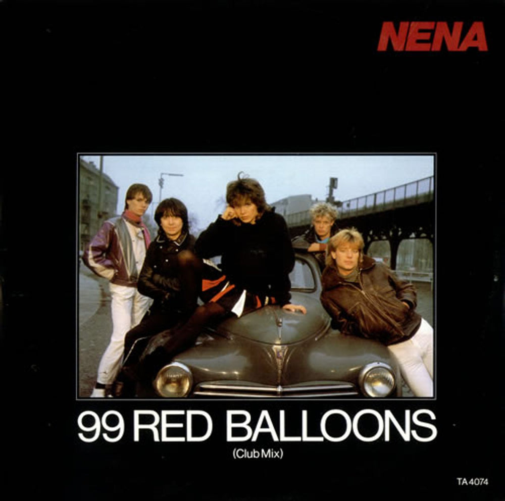 Nena 99 Red Balloons (Club Mix) UK 12" vinyl single (12 inch record / Maxi-single) TA4074