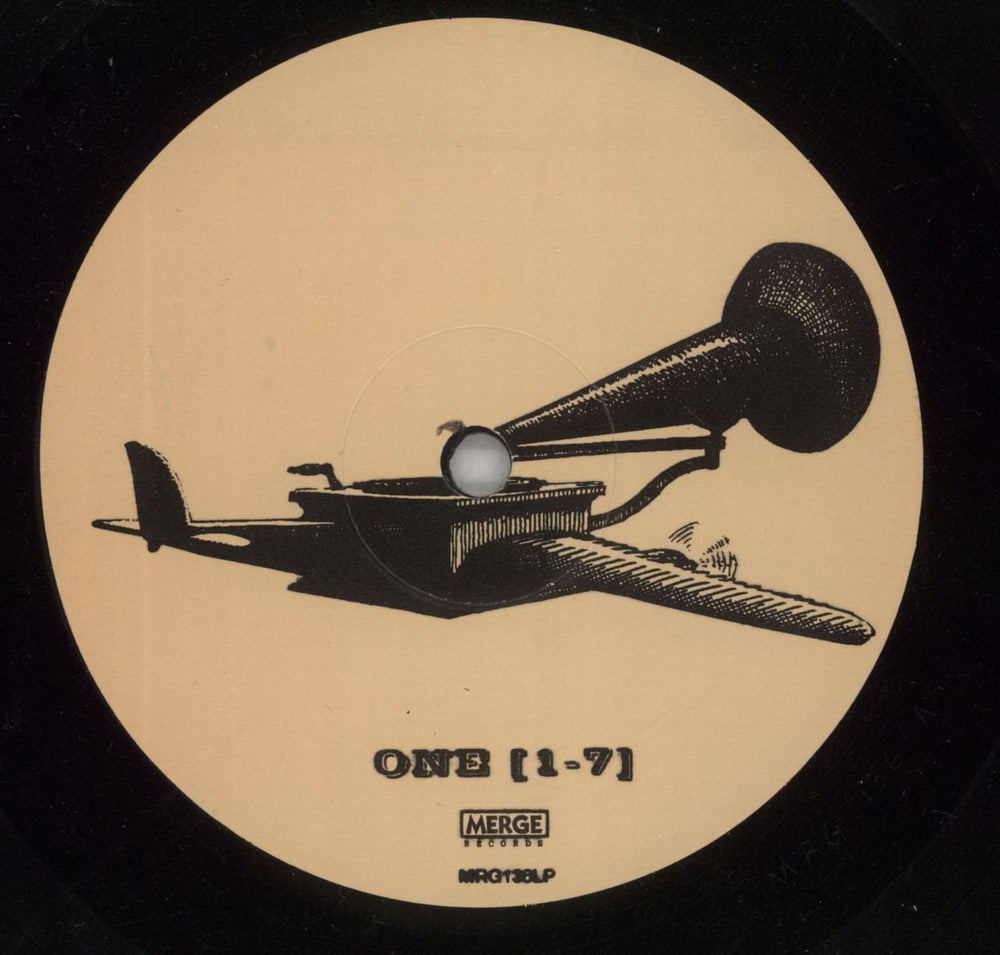 Neutral Milk Hotel In The Aeroplane Over The Sea US vinyl LP album (LP record) NETLPIN870591