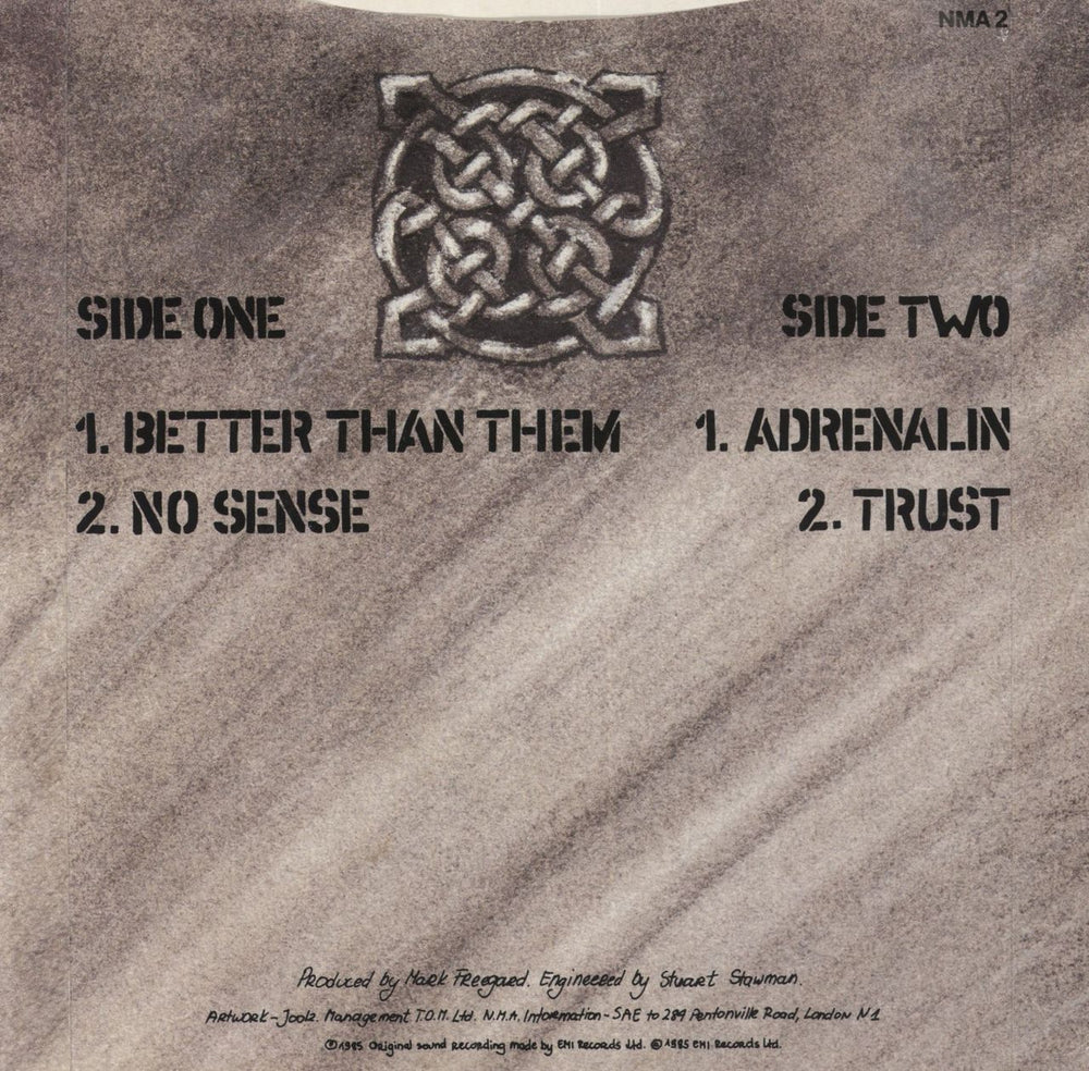 New Model Army Better Than Them EP UK 7" vinyl single (7 inch record / 45)