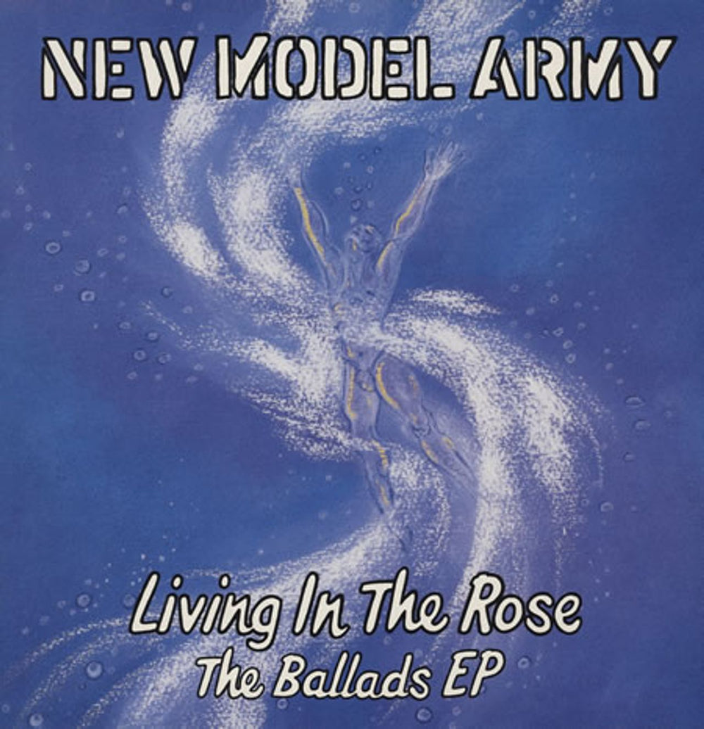 New Model Army Living In The Rose - The Ballads EP UK 12" vinyl single (12 inch record / Maxi-single) 6592496