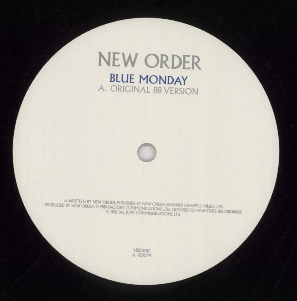 New Order Blue Monday UK 12" vinyl single (12 inch record / Maxi-single) NEW12BL359013