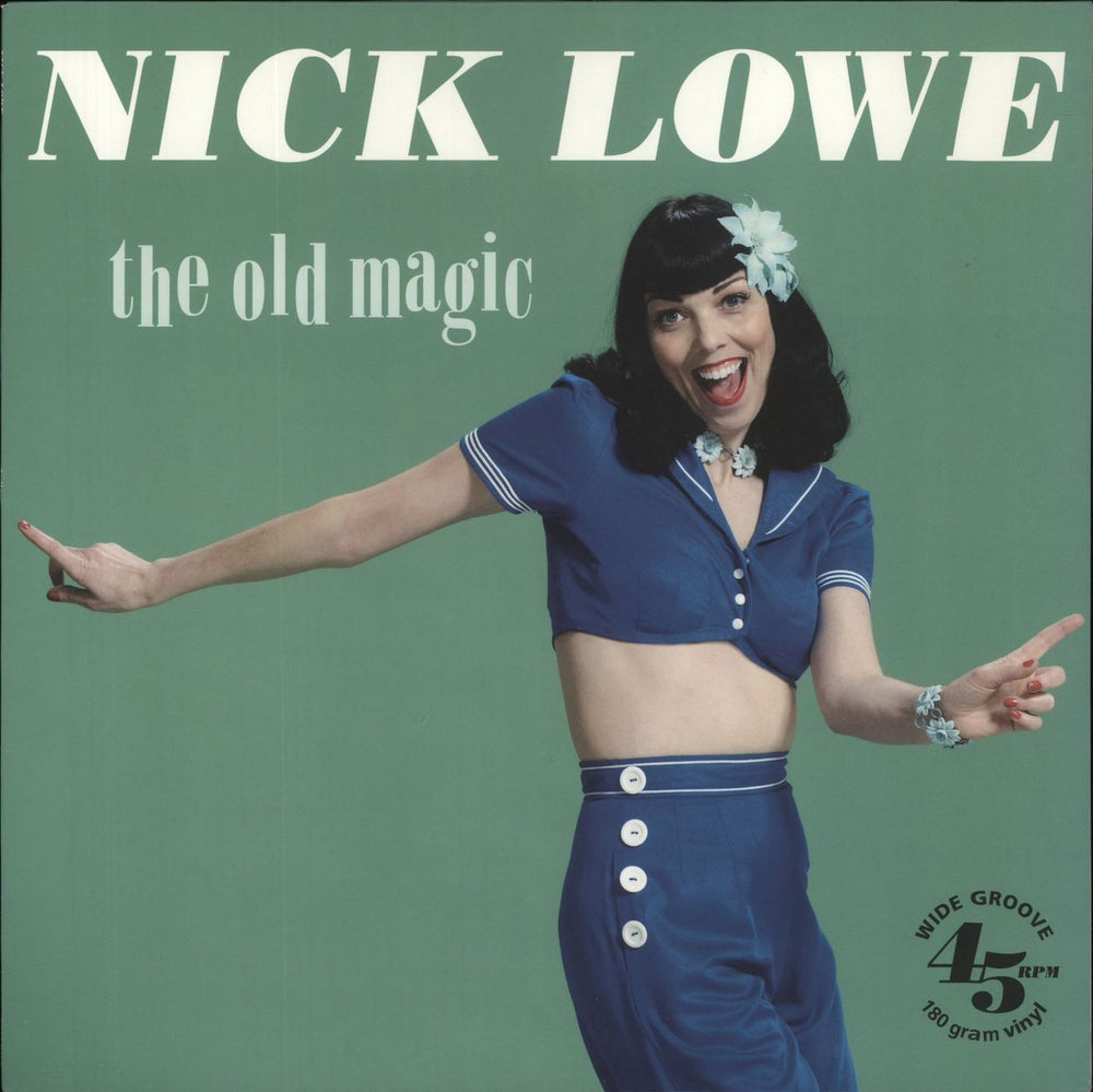 Nick Lowe The Old Magic UK vinyl LP album (LP record) PRPLP085