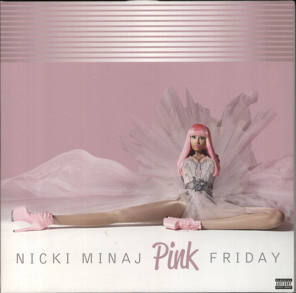 Nicki Minaj Pink Friday - 180gm UK 2-LP vinyl record set (Double LP Album) 00602527595030