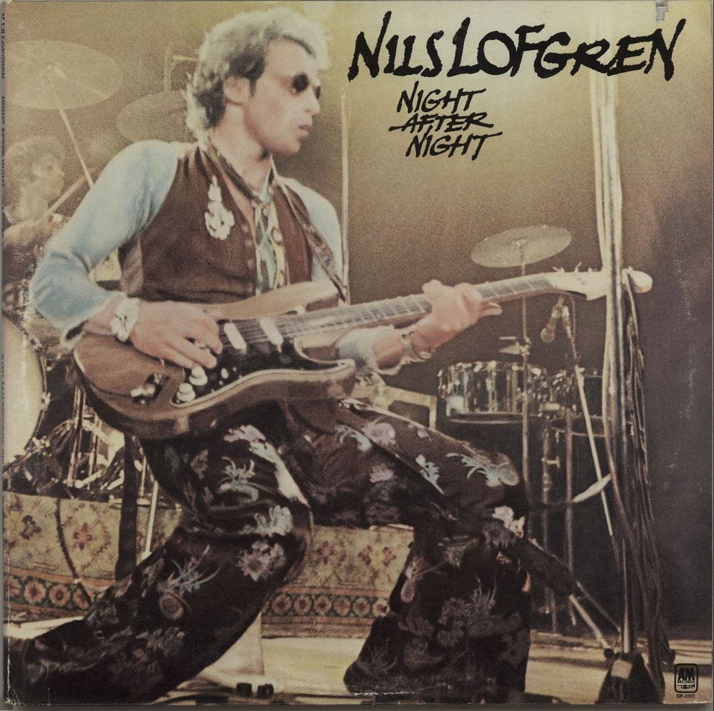 Nils Lofgren Night After Night US 2-LP vinyl record set (Double LP Album) SP-3707