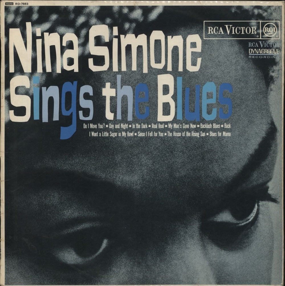 Nina Simone Sings The Blues - VG UK vinyl LP album (LP record) RD-7883