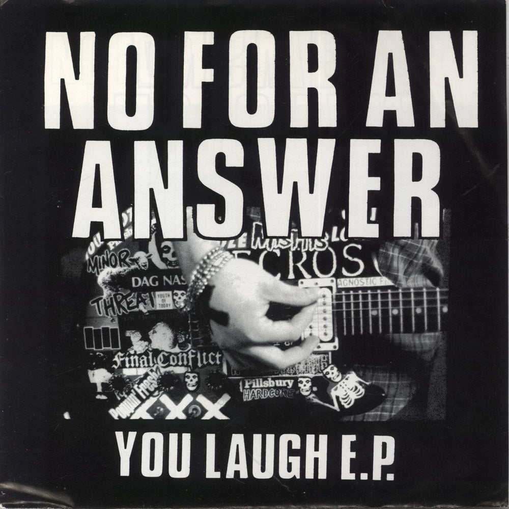 No For An Answer You Laugh EP - 2nd US 7" vinyl single (7 inch record / 45) REVELATION:6