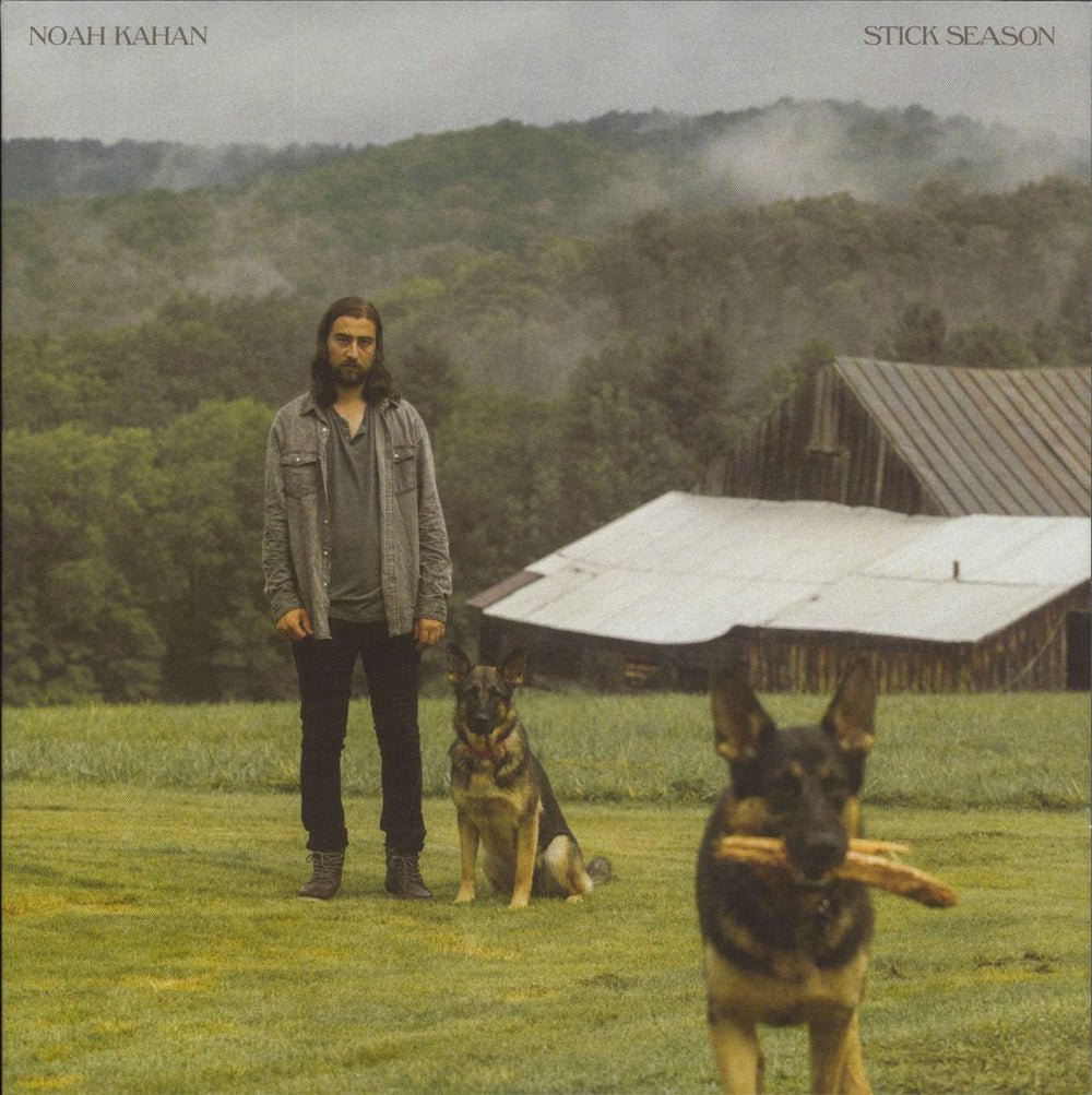 Noah Kahan Stick Season UK 2-LP vinyl record set (Double LP Album) 00602448519122