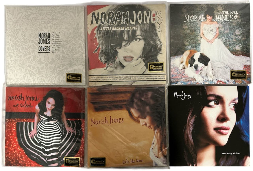 Norah Jones The Vinyl Collection - 200gm Vinyl US Vinyl Box Set NRJVXTH864898