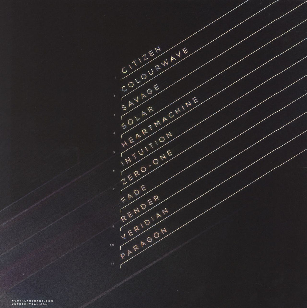 Northlane Mesmer - Yellow In Clear Vinyl Australian vinyl LP album (LP record)