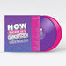 Now That's What I Call Music NOW Eighties Dancefloor Disco & Electro - Purple & Pink Vinyl - Sealed UK 2-LP vinyl record set (Double LP Album) LPDF02