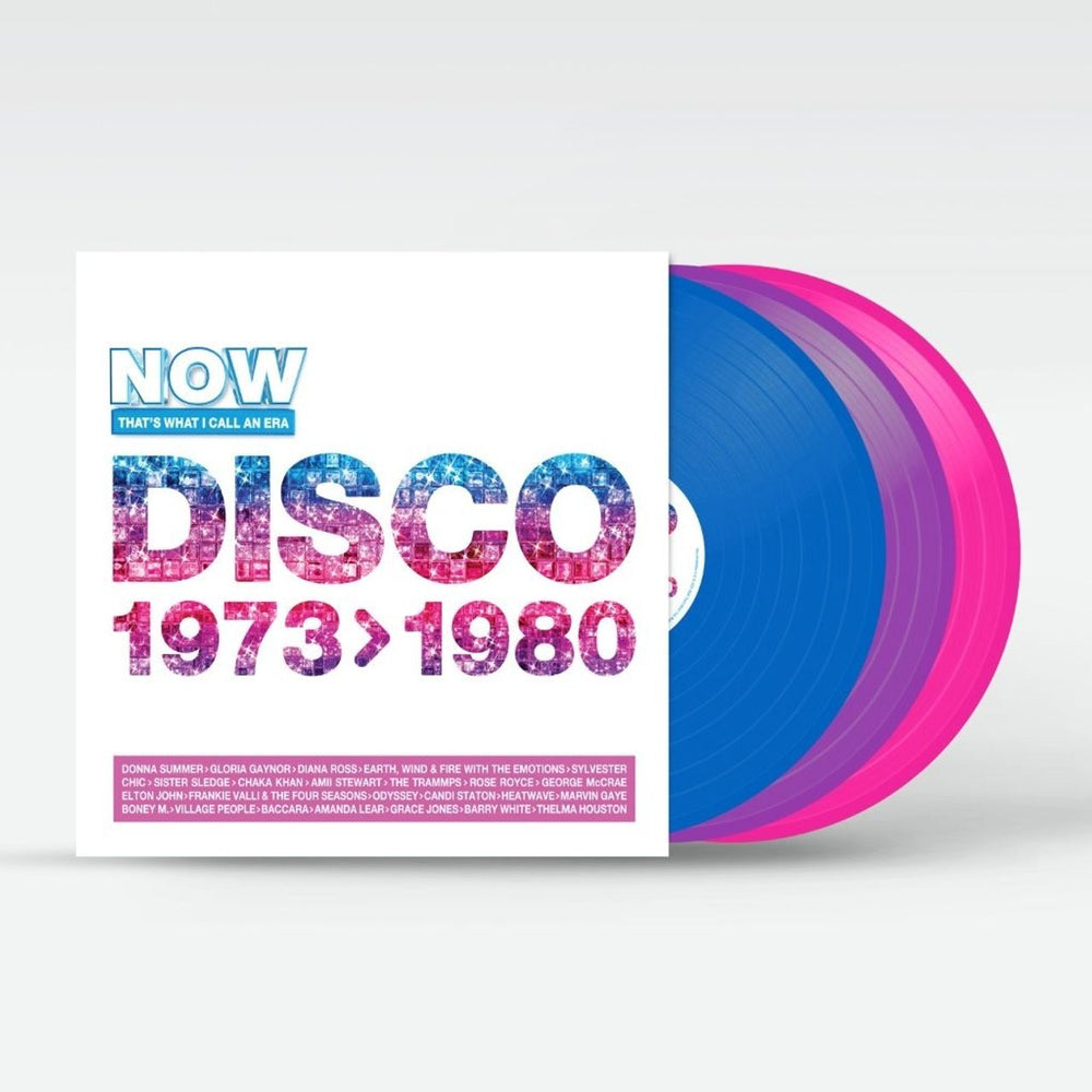Now That's What I Call Music NOW That's What I Call An Era - Disco: 1973-1980 - Coloured Vinyl - Sealed UK 3-LP vinyl record set (Triple LP Album) LPNNNOW162
