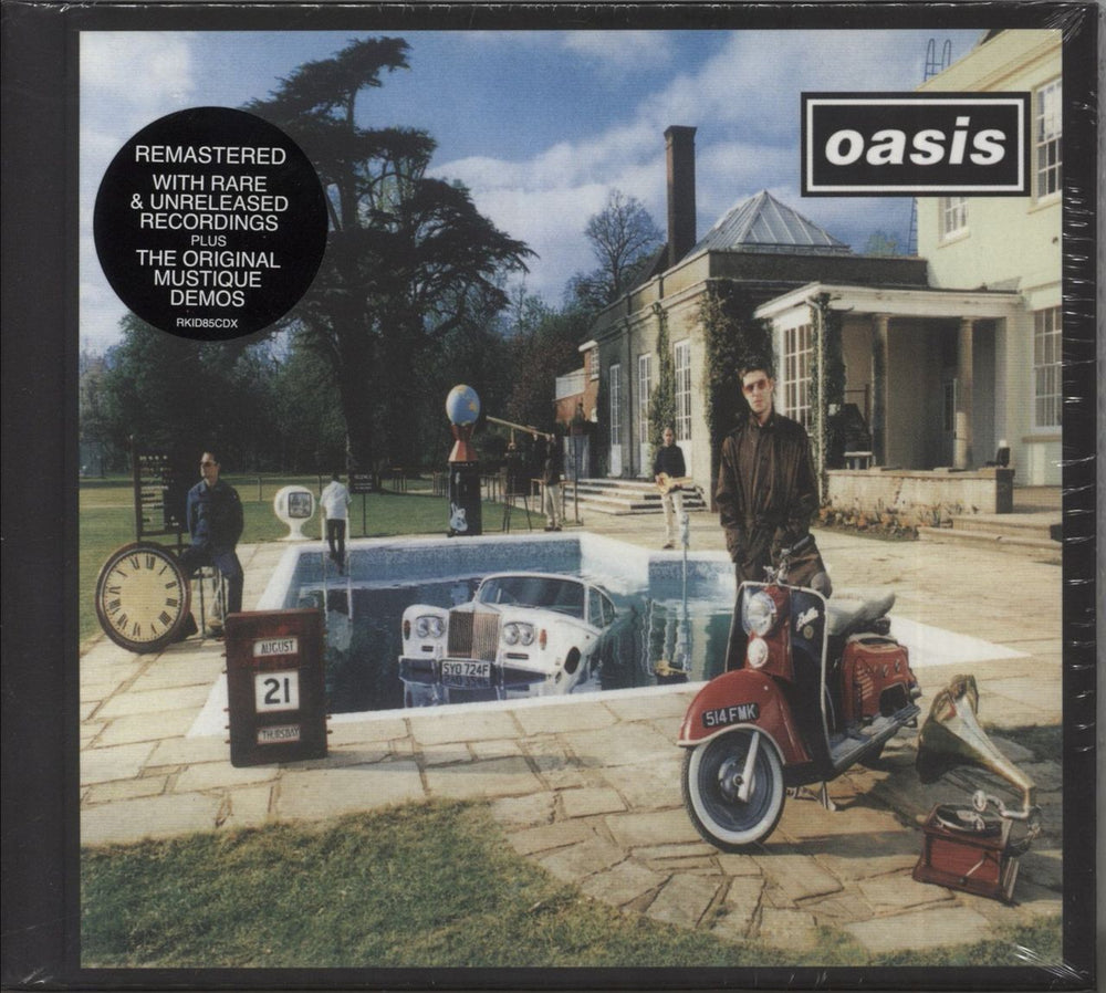 Oasis Be Here Now UK 3-CD album set (Triple CD) RKIDCD85X