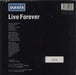 Oasis Live Forever - Numbered UK 7" vinyl single (7 inch record / 45) OAS07LI34309