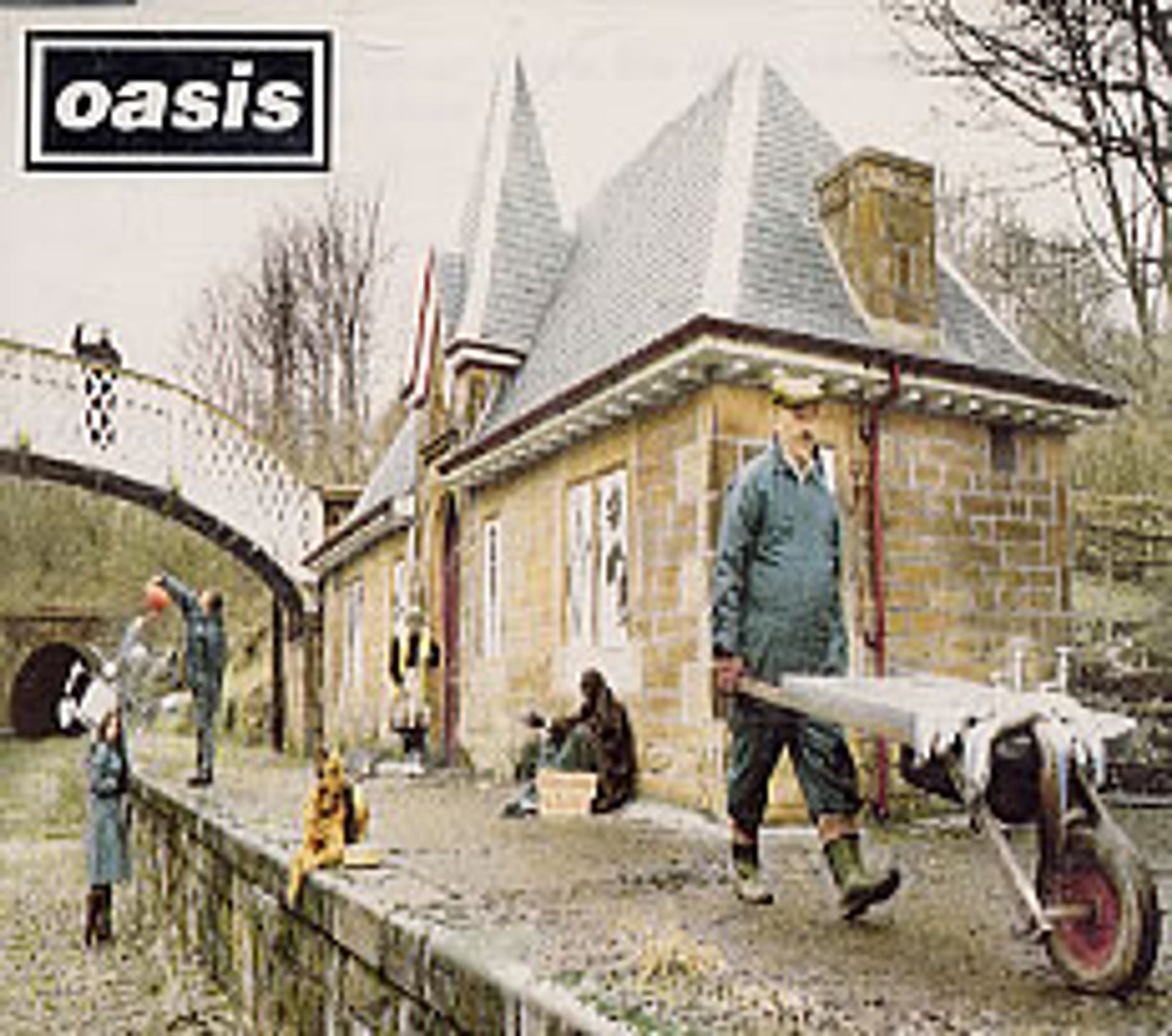 Oasis Some Might Say UK CD single (CD5 / 5\") CRESCD204