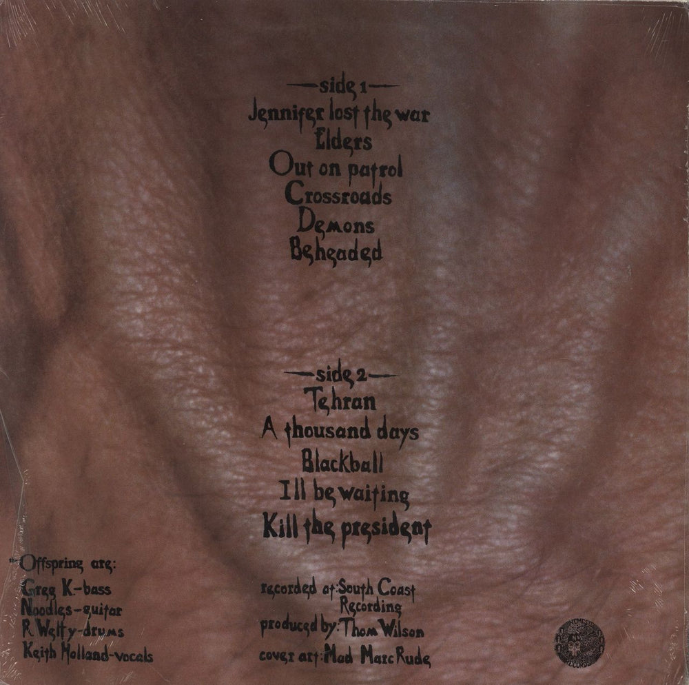 Offspring The Offspring US vinyl LP album (LP record)