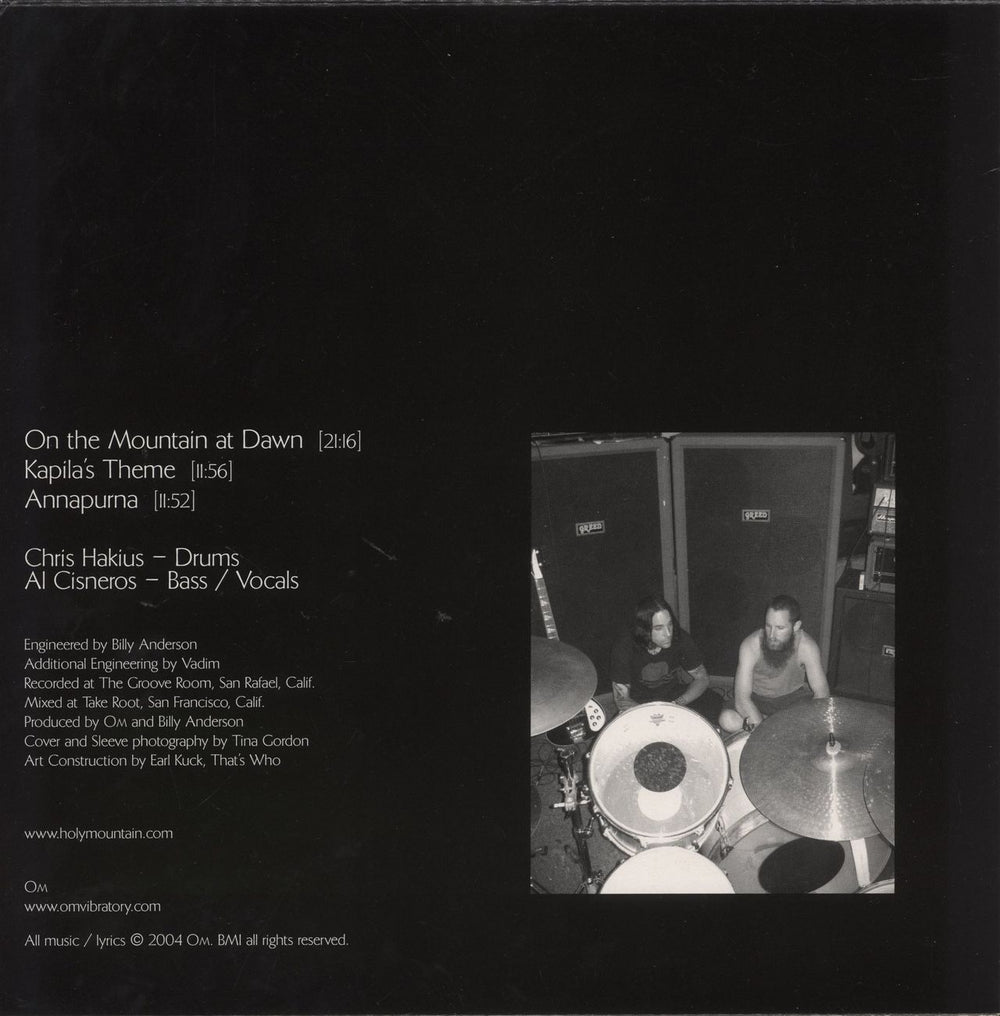 OM Variations On A Theme US vinyl LP album (LP record)