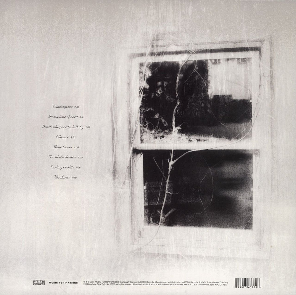 Opeth Damnation US 2-LP vinyl record set (Double LP Album) 099923457718