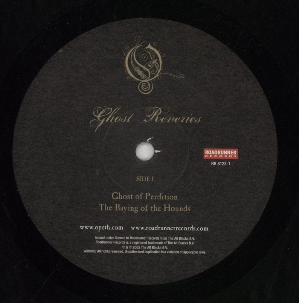 Opeth Ghost Reveries Dutch 2-LP vinyl record set (Double LP Album) OEP2LGH850551