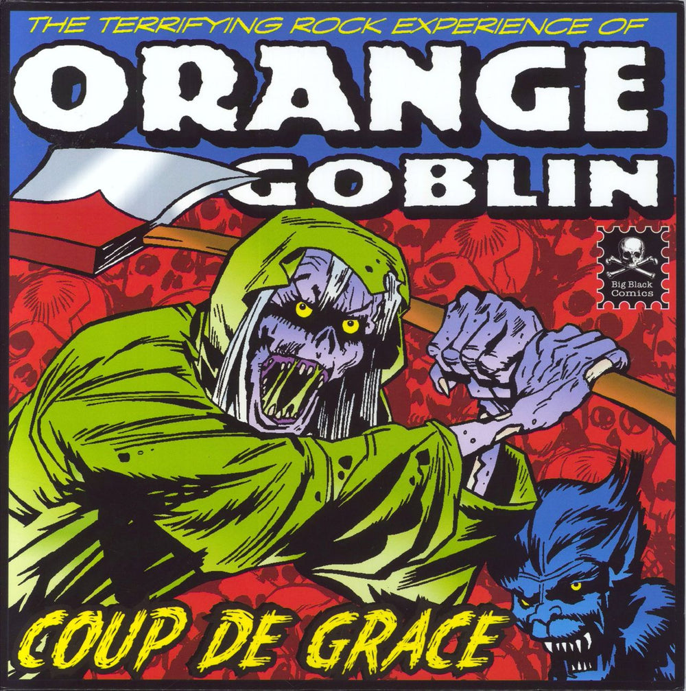 Orange Goblin Coup De Grace - Red Vinyl UK 2-LP vinyl record set (Double LP Album) RISELP079