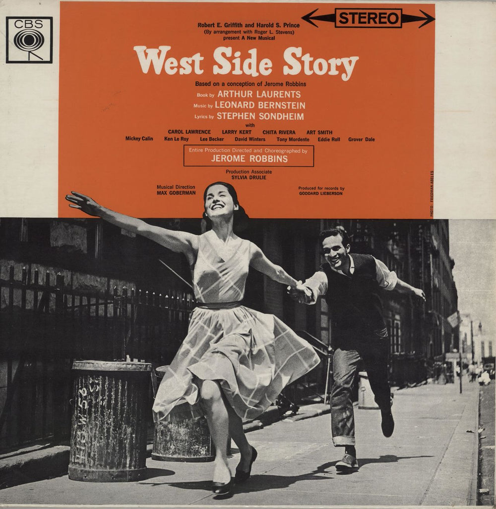 Original Cast Recording West Side Story UK vinyl LP album (LP record) SBPG62060