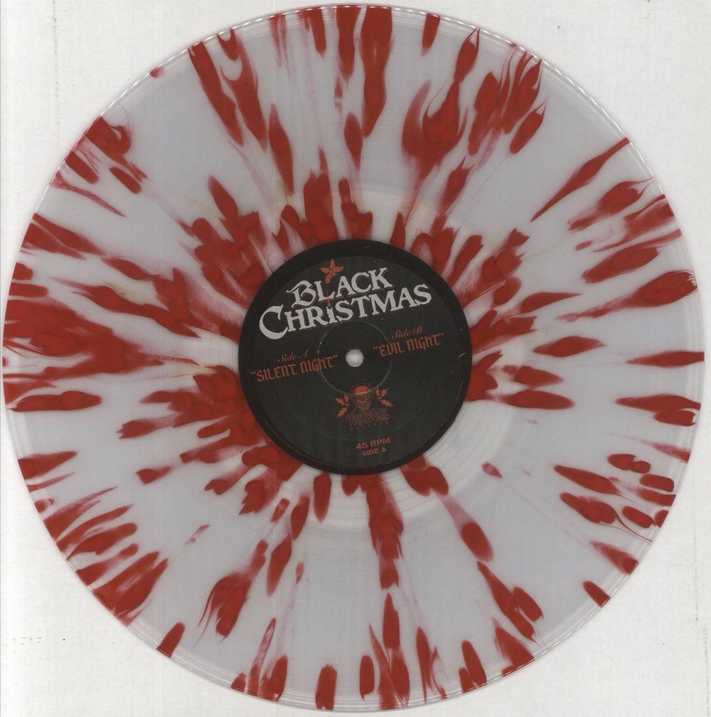 Original Soundtrack Black Christmas - Clear w/ Red Splatter Vinyl US 12" vinyl single (12 inch record / Maxi-single) OST12BL858096