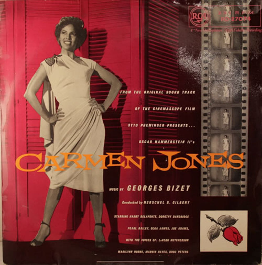 Original Soundtrack Carmen Jones UK vinyl LP album (LP record) RD-27074