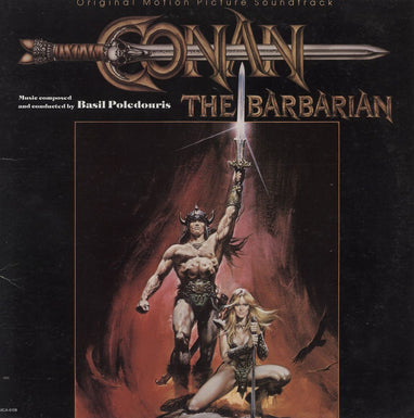 Original Soundtrack Conan The Barbarian US vinyl LP album (LP record) MCA6108