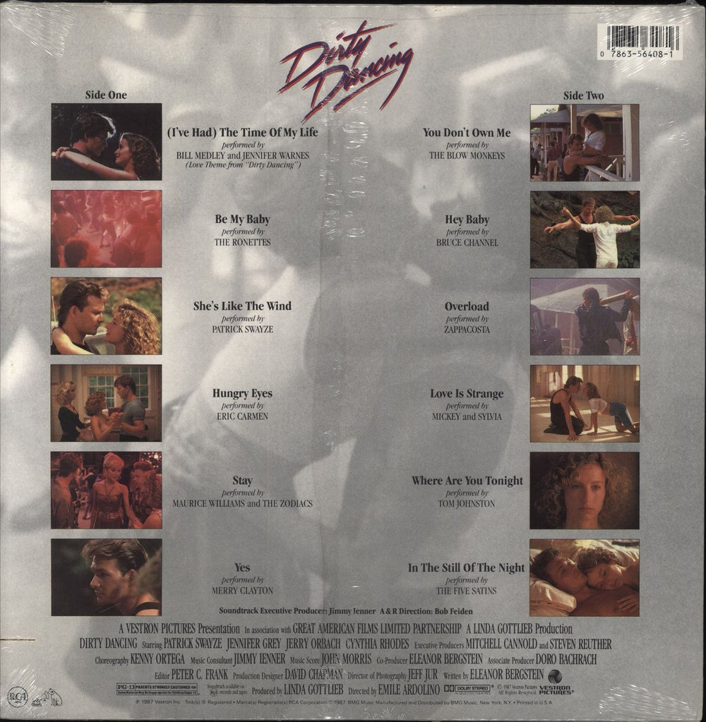 Original Soundtrack Dirty Dancing - 1st - Sealed US vinyl LP album (LP record)