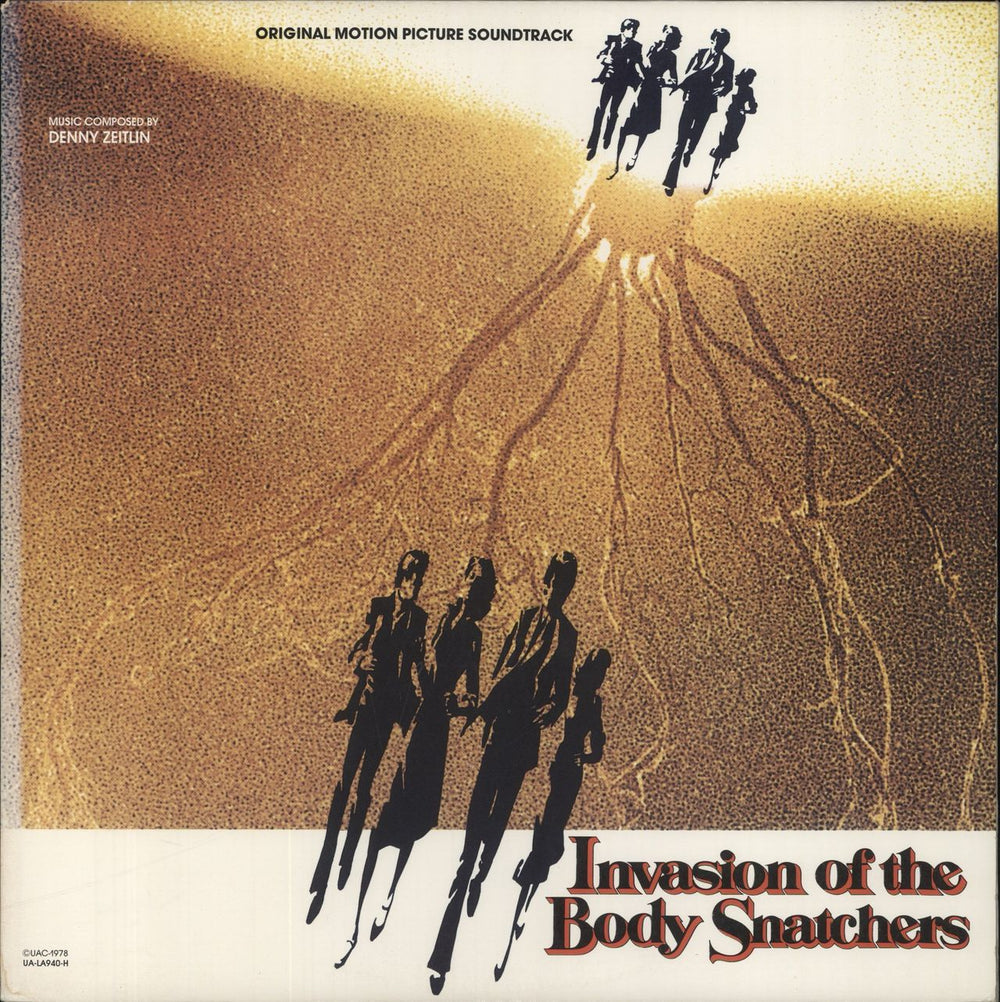 Original Soundtrack Invasion Of The Body Snatchers (Original Motion Picture Soundtrack) US vinyl LP album (LP record) UA-LA940-H