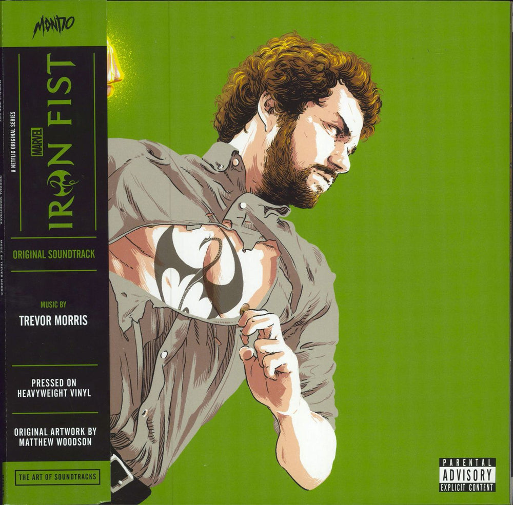 Original Soundtrack Iron Fist - Green Vinyl US vinyl LP album (LP record) MOND-095