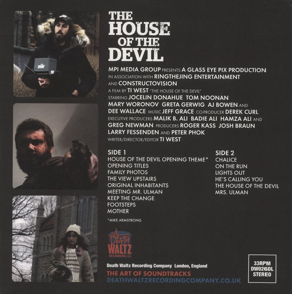 Original Soundtrack The House Of The Devil UK picture disc LP (vinyl picture disc album)