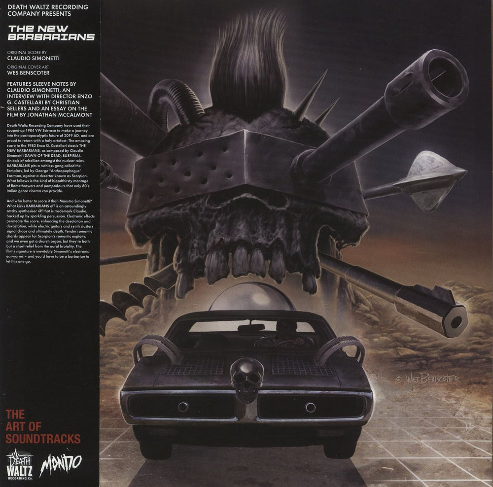 Original Soundtrack The New Barbarians - Sand Yellow Splattered Vinyl US vinyl LP album (LP record) DW025