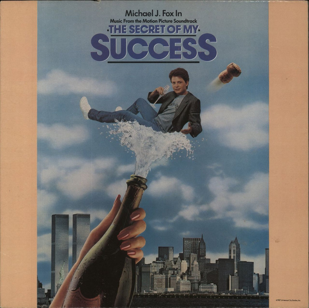 Original Soundtrack The Secret Of My Success UK vinyl LP album (LP record) MCF3380