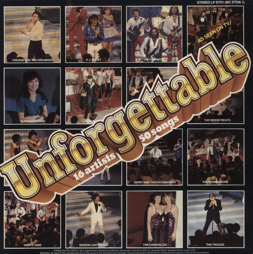 Original Soundtrack Unforgettable UK 2-LP vinyl record set (Double LP Album)