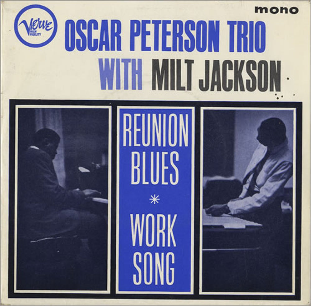 Oscar Peterson & Milt Jackson Oscar Peterson Trio With Milt Jackson UK 7" vinyl single (7 inch record / 45) VEP5007