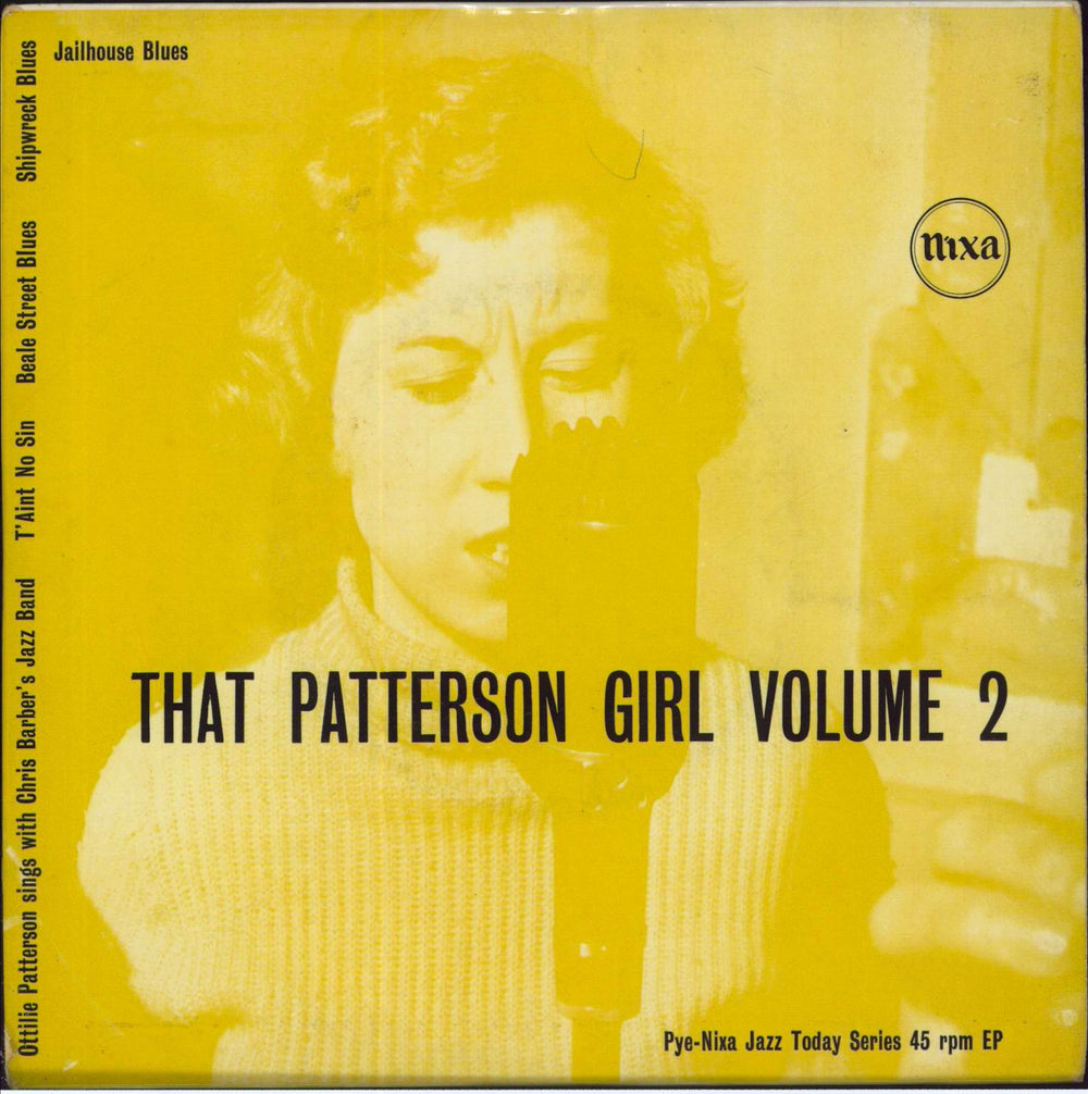 Ottilie Patterson That Patterson Girl Volume 2 EP UK 7" vinyl single (7 inch record / 45) NJE1023